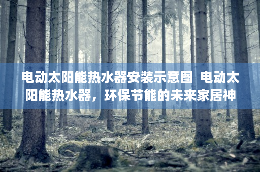 电动太阳能热水器安装示意图  电动太阳能热水器，环保节能的未来家居神器