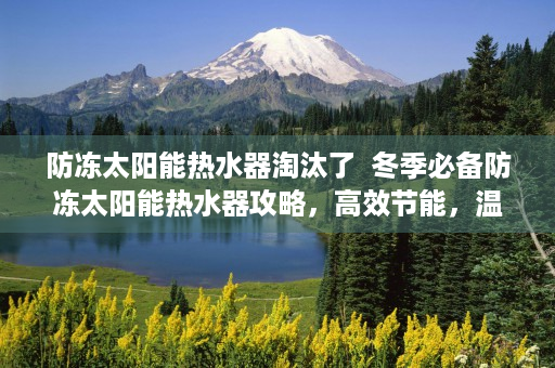 防冻太阳能热水器淘汰了  冬季必备防冻太阳能热水器攻略，高效节能，温暖您的家
