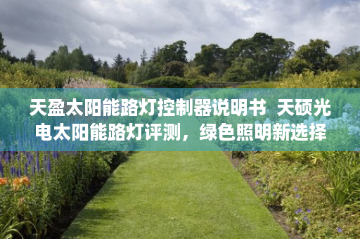 天盈太阳能路灯控制器说明书  天硕光电太阳能路灯评测，绿色照明新选择，节能环保的夜间守护者