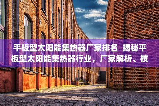 平板型太阳能集热器厂家排名  揭秘平板型太阳能集热器行业，厂家解析、技术革新与应用前景