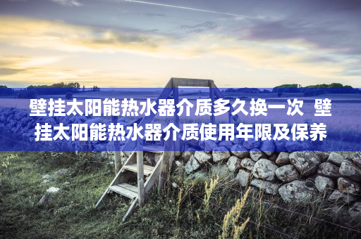 壁挂太阳能热水器介质多久换一次  壁挂太阳能热水器介质使用年限及保养方法解析