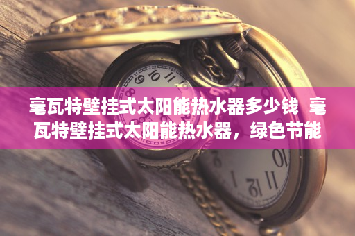 毫瓦特壁挂式太阳能热水器多少钱  毫瓦特壁挂式太阳能热水器，绿色节能新选择，为您打造健康环保生活