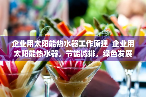 企业用太阳能热水器工作原理  企业用太阳能热水器，节能减排，绿色发展的新选择