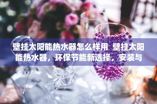 壁挂太阳能热水器怎么样用  壁挂太阳能热水器，环保节能新选择，安装与使用全解析！