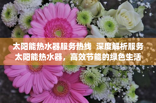 太阳能热水器服务热线  深度解析服务太阳能热水器，高效节能的绿色生活新选择