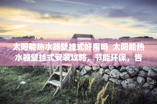 太阳能热水器壁挂式好用吗  太阳能热水器壁挂式安装攻略，节能环保，告别传统热水烦恼
