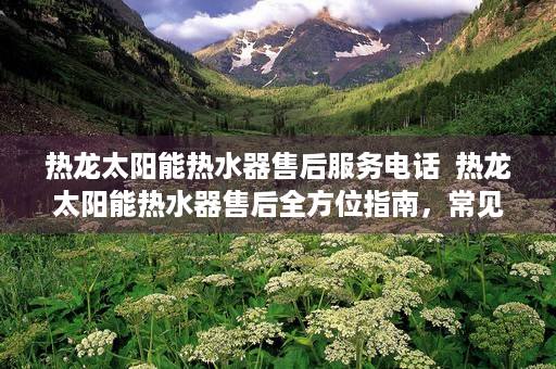 热龙太阳能热水器售后服务电话  热龙太阳能热水器售后全方位指南，常见问题解答与维修技巧