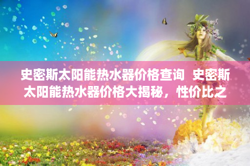 史密斯太阳能热水器价格查询  史密斯太阳能热水器价格大揭秘，性价比之王，节能环保新选择！