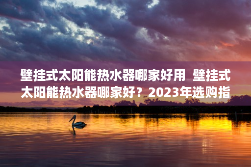 壁挂式太阳能热水器哪家好用  壁挂式太阳能热水器哪家好？2023年选购指南与品牌推荐